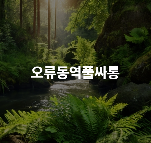 오류동역풀싸롱  풀싸롱 안내 이용 안내